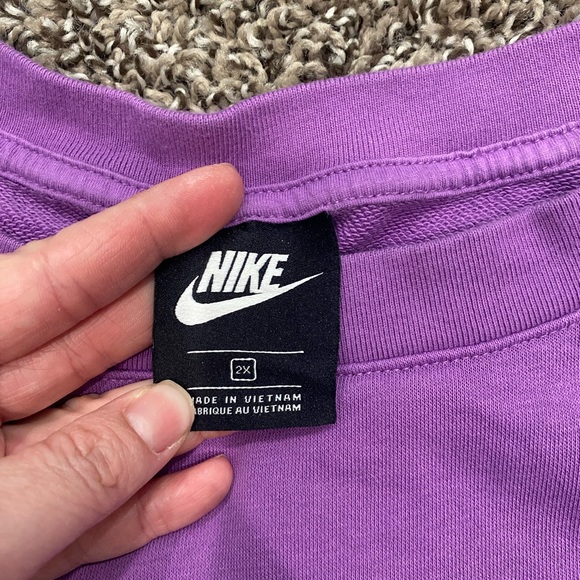 Women s Nike Plus Standard Fit Sleeveless Shirt Shorts Romper, Size 2X - Picture 3 of 4